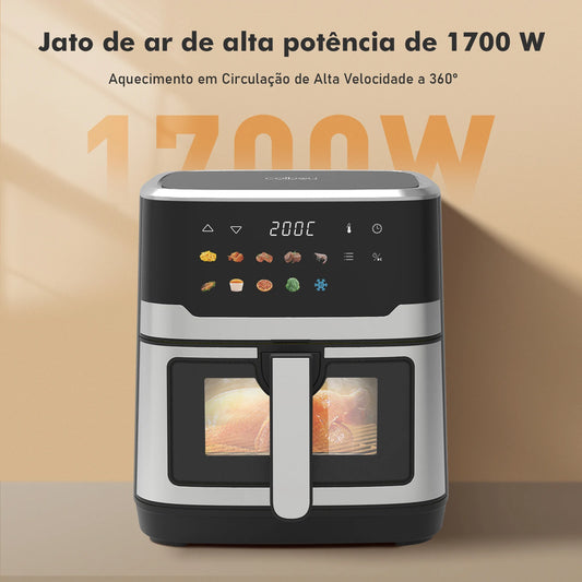 Fritadeira a Ar 127V Coibeu – Crocância sem Óleo, Prática e Saudável | Elizium Store