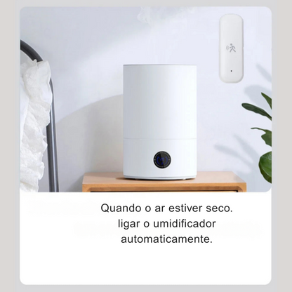 Sensor Inteligente de Movimento Tuya Zigbee 10G – Radar mmWave com PIR, Temperatura, Umidade e Luz | Elizium Store