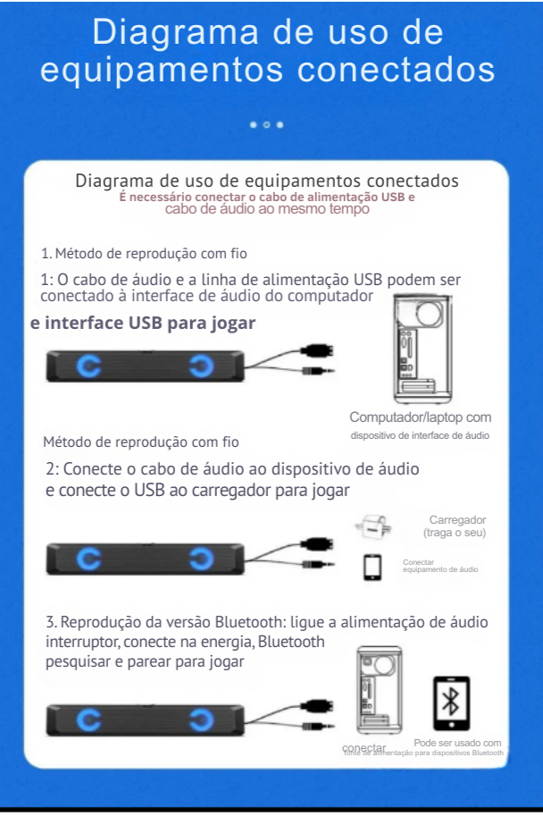 Caixinha de Som RGB – Som Potente, Conexão USB/P2 e Design Portátil | Elizium Store