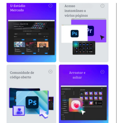 Controlador de Transmissão ao Vivo Ulanzi D200 com 13 Teclas LCD | Criação de Conteúdo e Streaming | Elizium Store