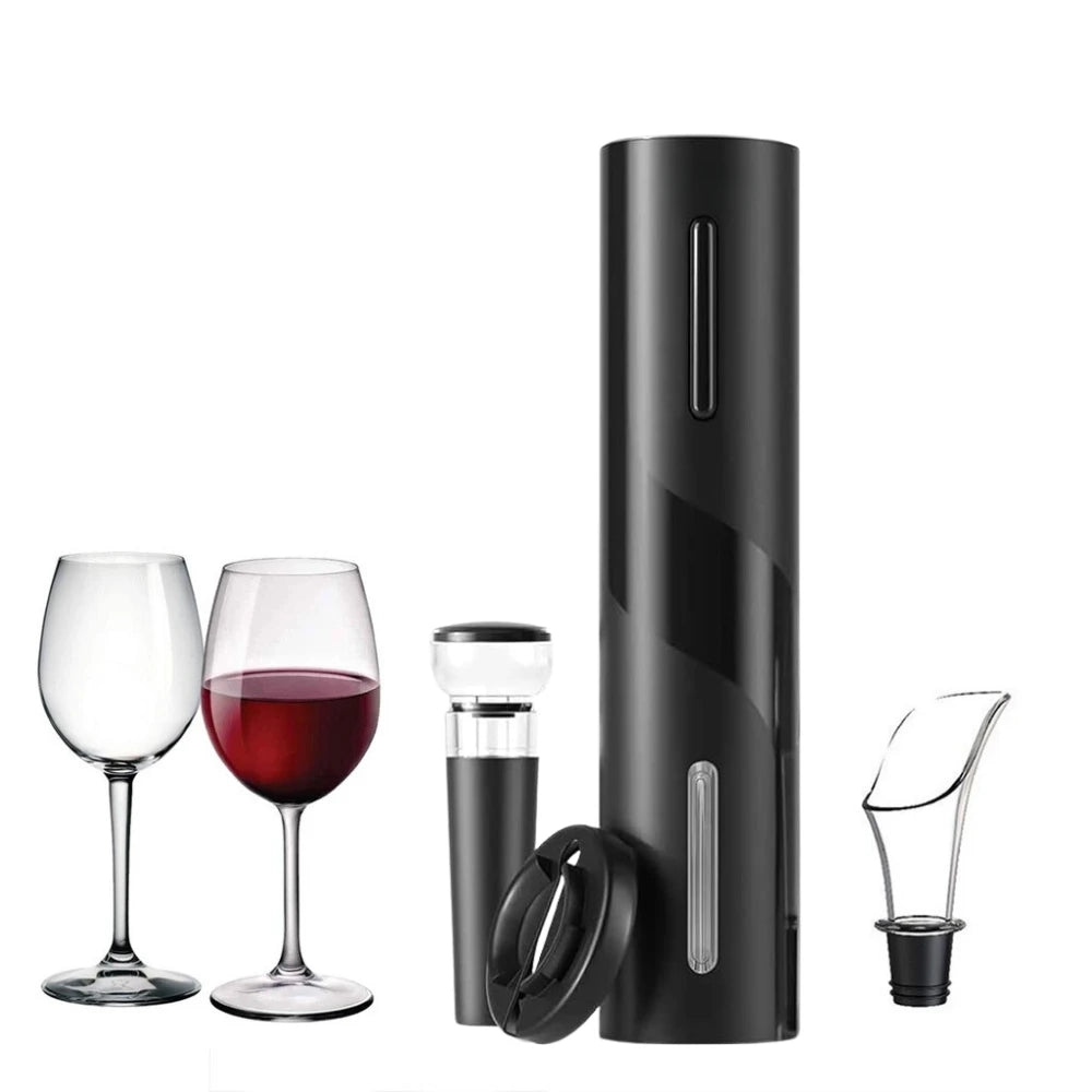Saca Rolhas Automático Elétrico Abridor de Garrafa de Vinho | Elizium Store