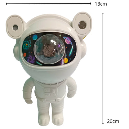 Projetor Astronauta Galáxia – Luz Noturna LED Estrelada com Controle Bluetooth e USB para Quarto Decorativo | Elizium Store
