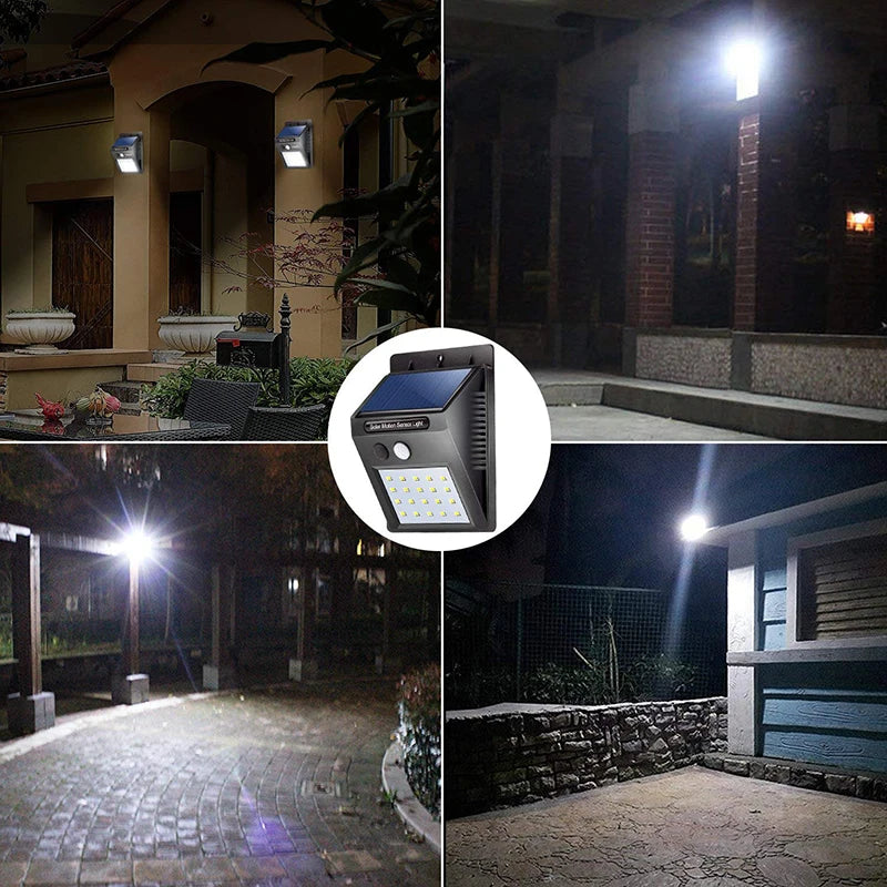 Refletor Solar com Sensor de Movimento – Automático e Econômico para Jardim e Garagem | Elizium Store