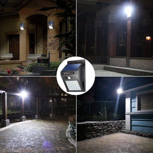 Refletor Solar com Sensor de Movimento – Automático e Econômico para Jardim e Garagem | Elizium Store