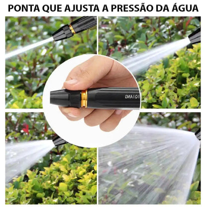 Bico Esguicho Engate Rapido Alta Pressao 3 Em 1 Lava Jato Agua Mangueira Carro Moto Jardim Quintal  | Elizium Store