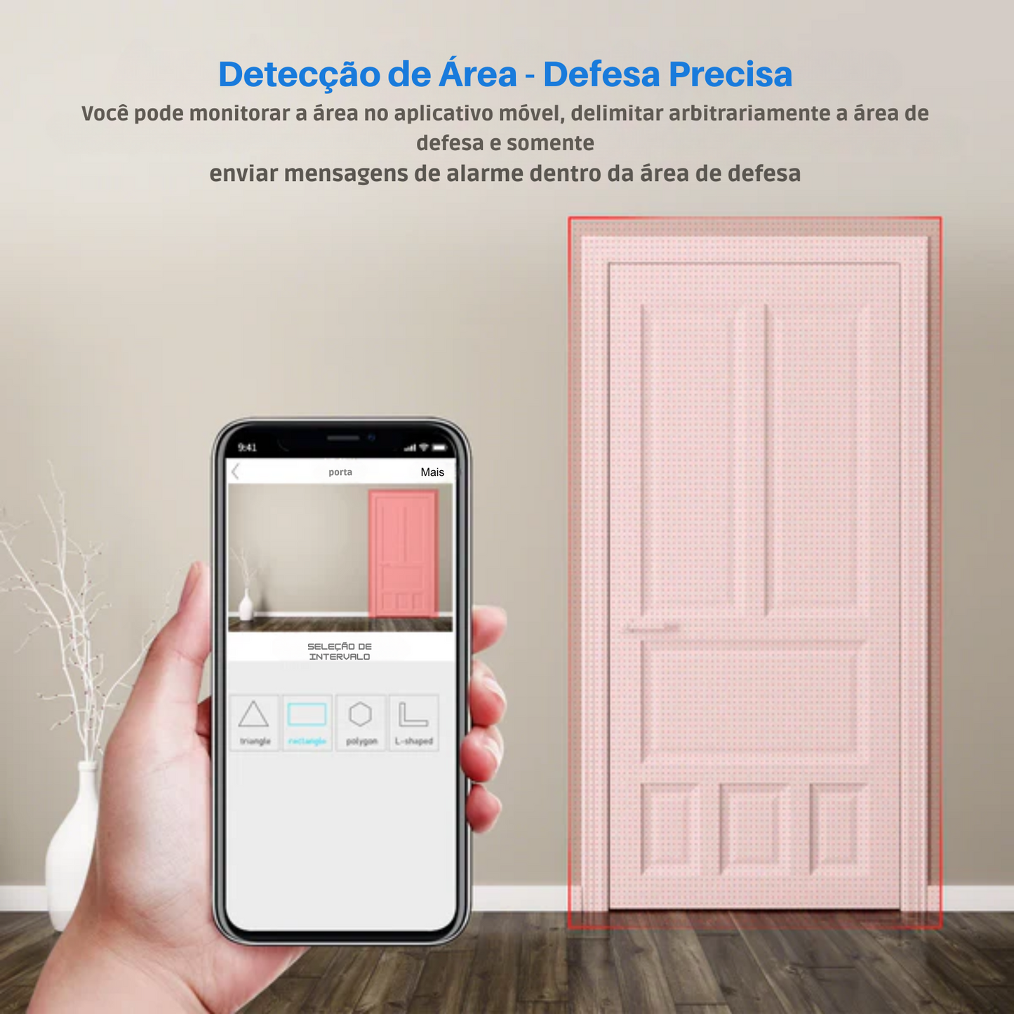 Câmera de Segurança Eletrônica Wi-Fi 360º  – Monitor de Bebê com Visão Noturna, Detecção de Movimento e Áudio Bidirecional  | Elizium Store