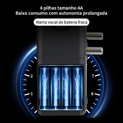 Fechadura Digital para Porta de Vidro Tuya Wi-Fi – Inteligente, Sem Chave, Controle via App  | Elizium Store