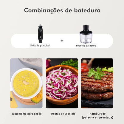 Mixer Portátil Coibeu 127V – Liquidificador Elétrico Multifuncional para Alimentos  | Elizium Store