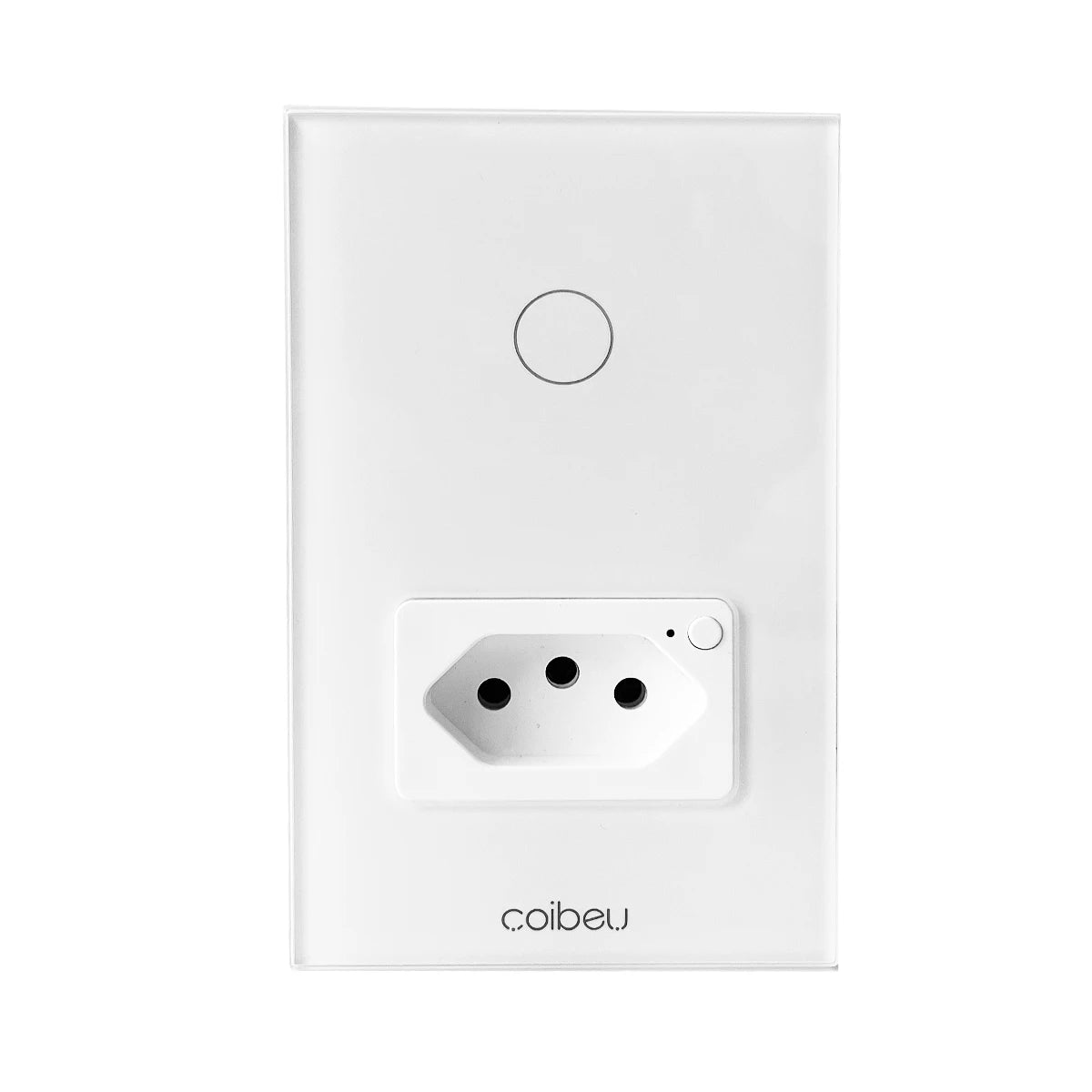 Tomada e Interruptor Inteligente Wi-Fi Tuya com Controle Alexa – Painel Touch, Plugue USB, Extensível e Automação Completa  | Elizium Store