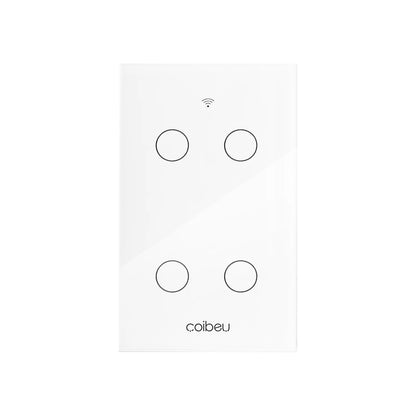 Tomada e Interruptor Inteligente Wi-Fi Tuya com Controle Alexa – Painel Touch, Plugue USB, Extensível e Automação Completa  | Elizium Store