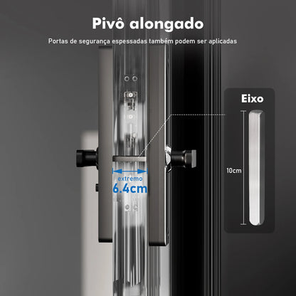 Fechadura Eletrônica Inteligente Coibeu – Impressão Digital e Senha, Tuya, Desbloqueio em 1s | Elizium Store