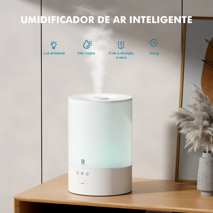 Umidificador de Ar Inteligente ,Wi-Fi,  Tuya | Purificador de Ambiente | Elizium Store Brasil