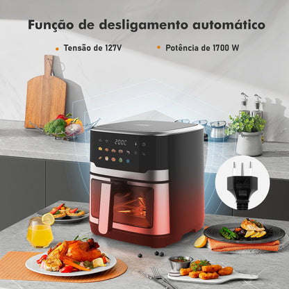 Fritadeira a Ar 127V Coibeu – Crocância sem Óleo, Prática e Saudável | Elizium Store