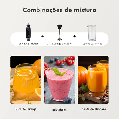 Mixer Portátil Coibeu 127V – Liquidificador Elétrico Multifuncional para Alimentos  | Elizium Store