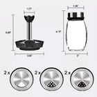 Porta Temperos Giratório 360º com Potes – Organizador de Cozinha Prático e Elegante | Elizium Store